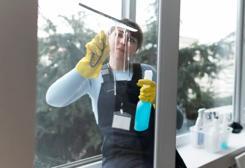 Nettoyage de vitres intérieures et extérieures à Benoîtville